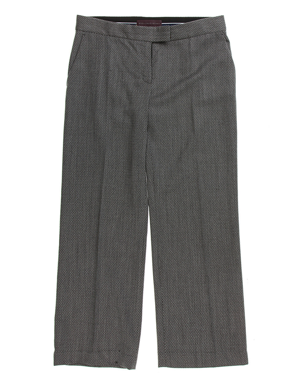 Stella McCartney Black & White Casual Trousers - 34W