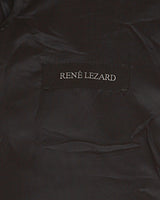 Rene Lezard Blue Cashmere Wool Coat - L