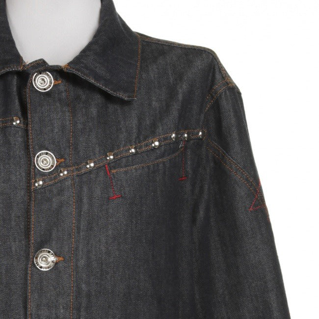 Moschino Dark Blue Denim Jacket - M