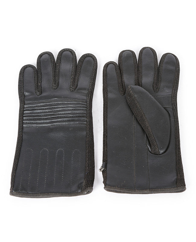 Black Vinyl Gloves - One Size