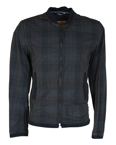 Dolce & Gabbana Grey Checked Harrington Jacket - S
