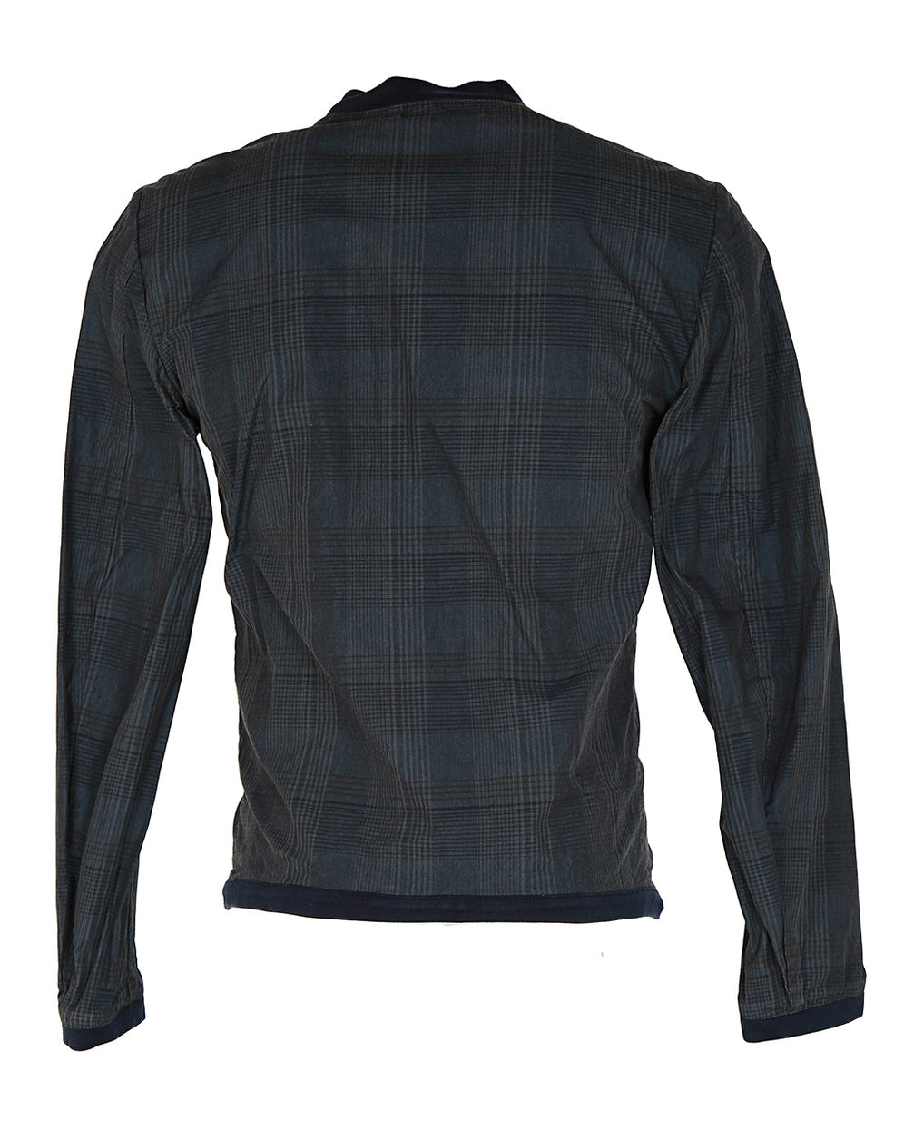 Dolce &amp; Gabbana Grey Checked Harrington Jacket - S