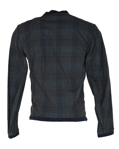 Dolce & Gabbana Grey Checked Harrington Jacket - S
