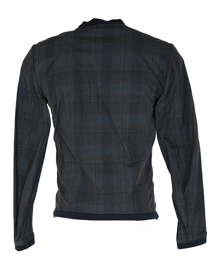 Dolce & Gabbana Grey Checked Harrington Jacket - S