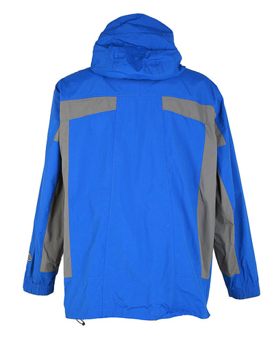 Columbia Blue & Grey Anorak Jacket - L