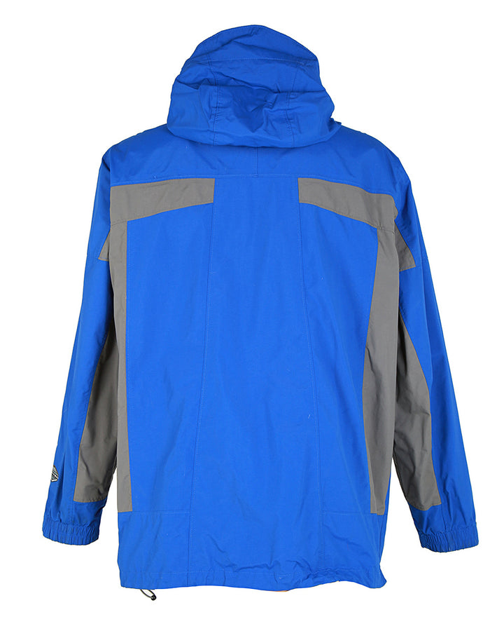 Columbia Blue & Grey Anorak Jacket - L