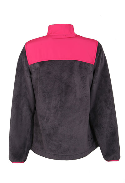 Fila Grey & Pink Ski Fleece - M