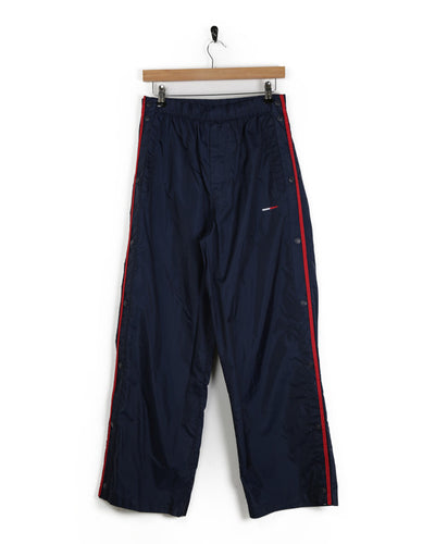 90s Tommy Hilfiger Navy Blue Tracksuit Trousers - W28 L30