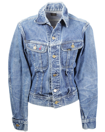 Vintage 1960s Lee Blue Denim Jacket - S