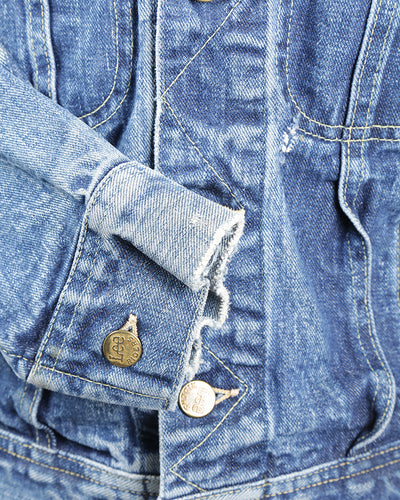 Vintage 1960s Lee Blue Denim Jacket - S