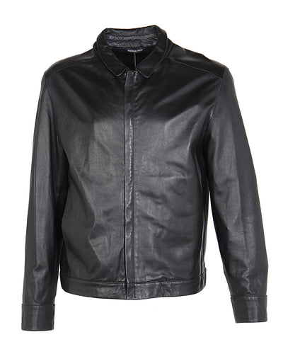 Bally Black Leather Jacket - S