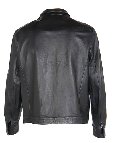 Bally Black Leather Jacket - S