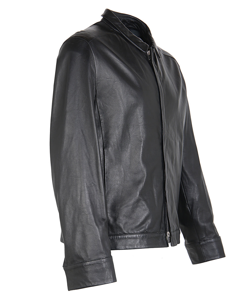 Bally Black Leather Jacket - S