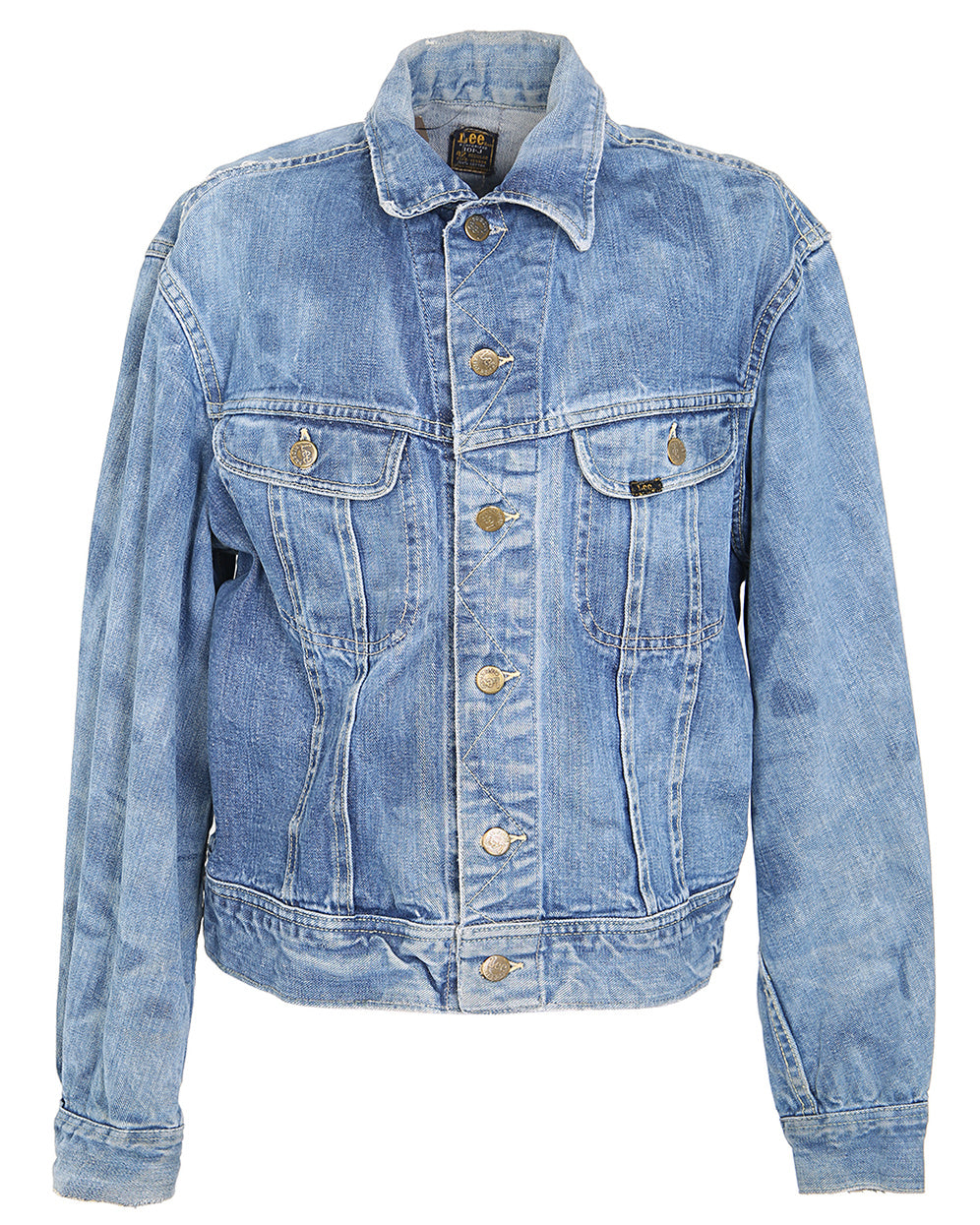 60s Lee 101-5 Denim Jacket - L