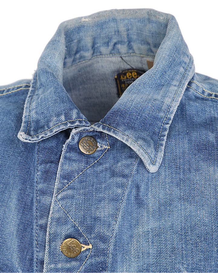 60s Lee 101-5 Denim Jacket - L