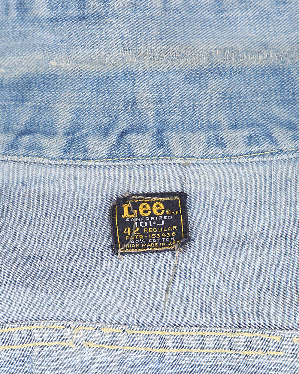 60s Lee 101-5 Denim Jacket - L