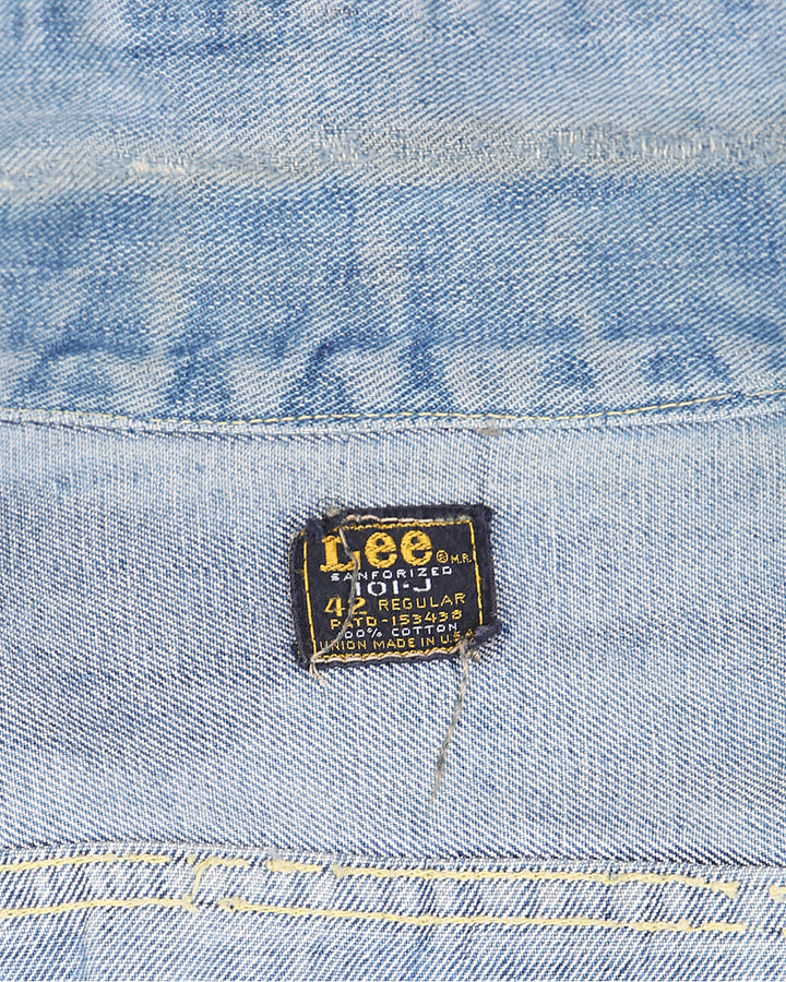 60s Lee 101-5 Denim Jacket - L