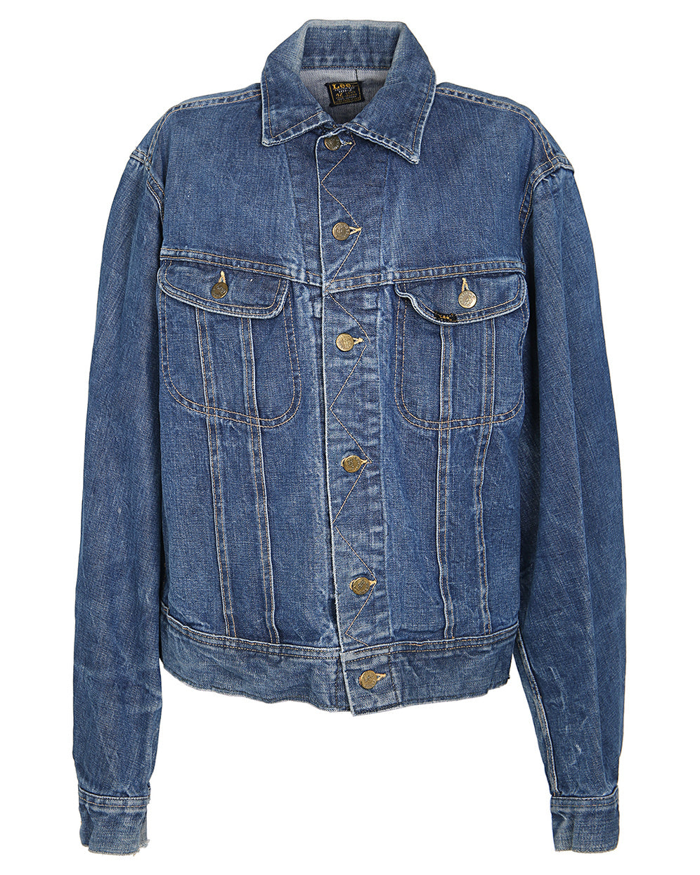 60s Lee 101-J Rider Indigo Denim Jacket - M