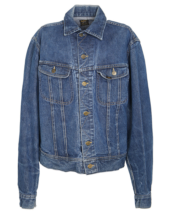 60s Lee 101-J Rider Indigo Denim Jacket - M