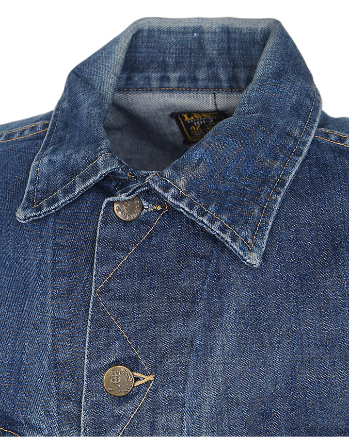 60s Lee 101-J Rider Indigo Denim Jacket - M
