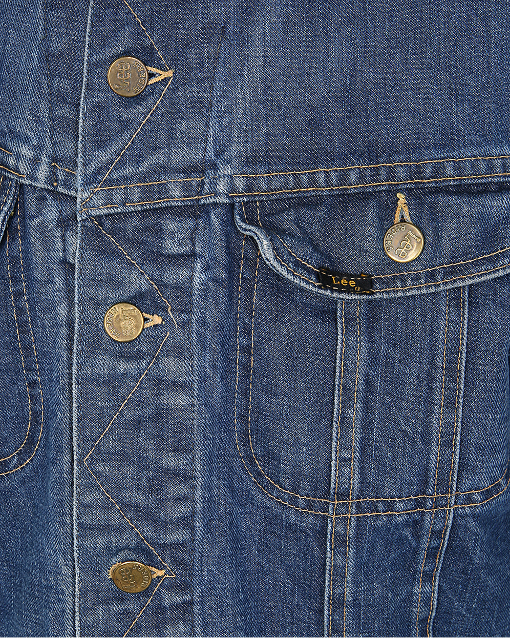 60s Lee 101-J Rider Indigo Denim Jacket - M – Rokit