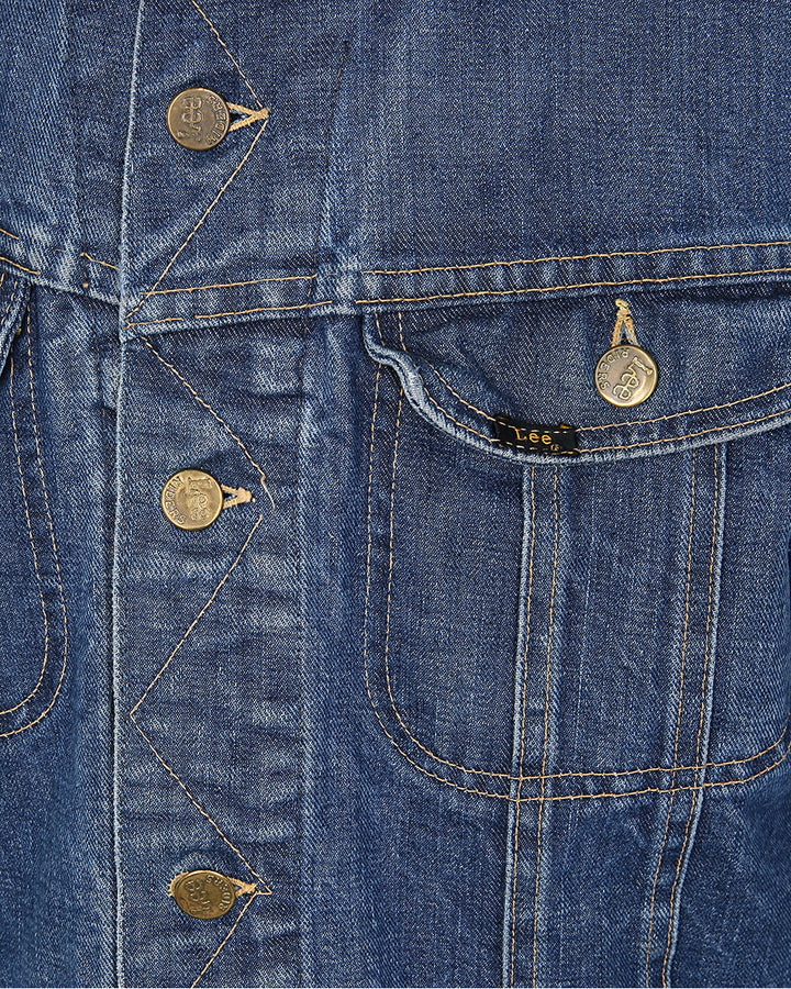 60s Lee 101-J Rider Indigo Denim Jacket - M