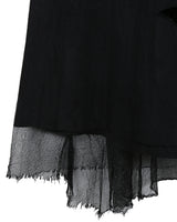 1940s Vintage Vanity Original Black Velvet &amp; Tulle Dress - XS