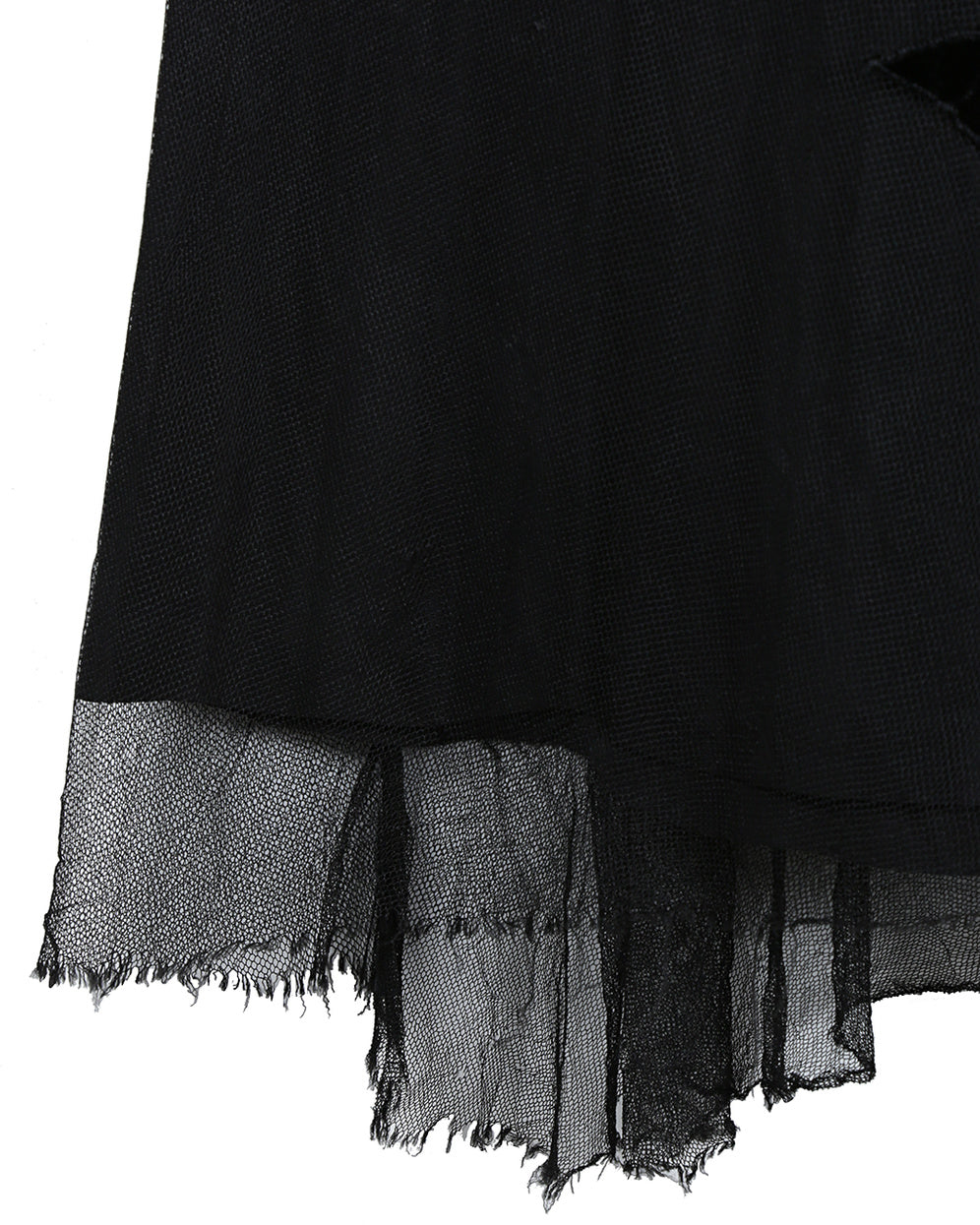 1940s Vintage Vanity Original Black Velvet & Tulle Dress - XS