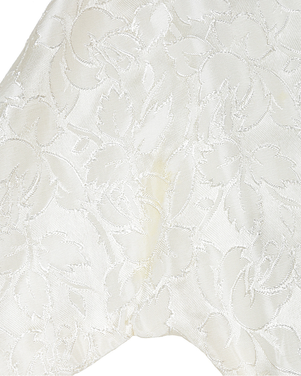 50s Cream Long Sleeve Bridal Dress - XS