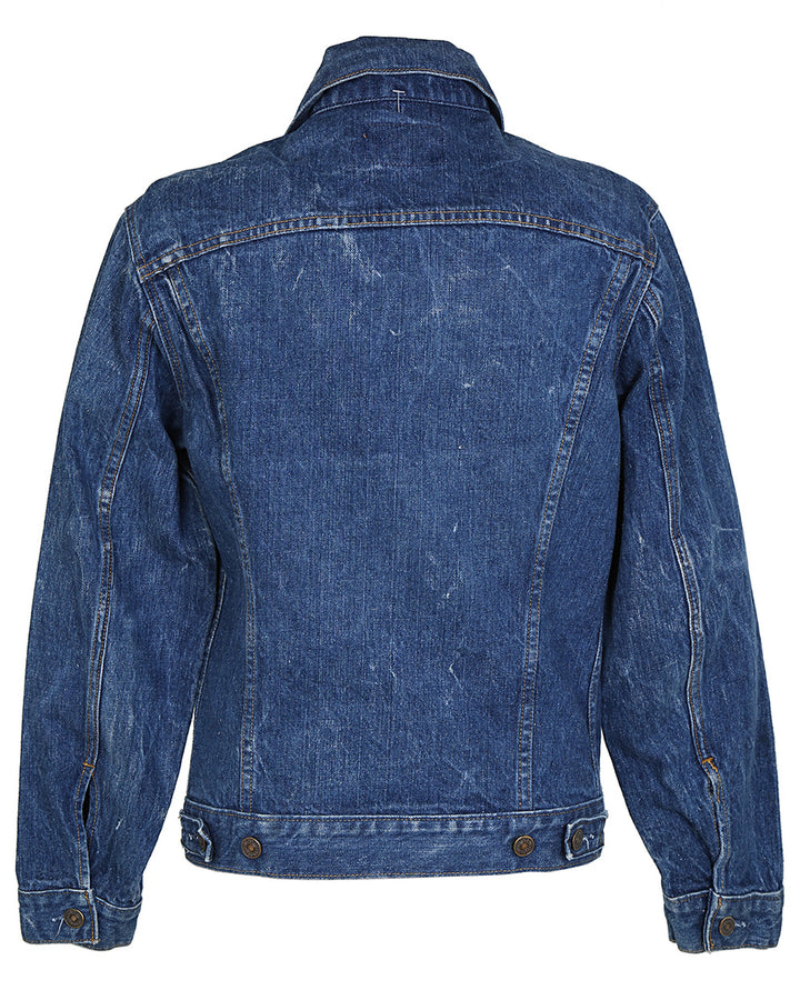 Vintage 60's Levis Blue Big E Denim Trucker Jacket - XXS