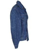 Vintage 60's Levis Blue Big E Denim Trucker Jacket - XXS