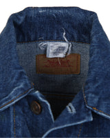 Vintage 60's Levis Blue Big E Denim Trucker Jacket - XXS