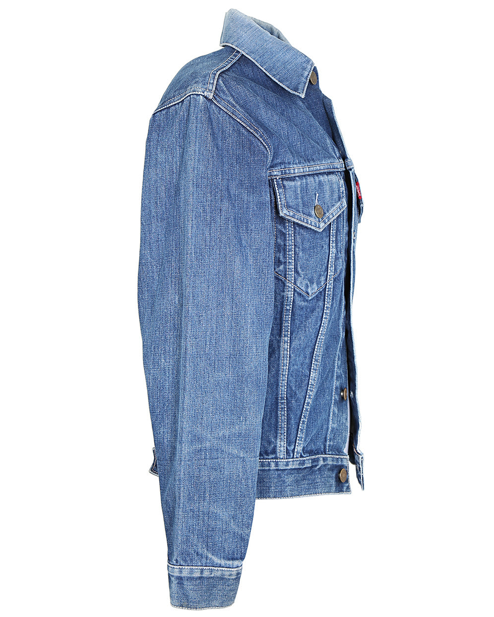 Vintage 1960s Levi's Big E Blue Denim Trucker Jacket - XS