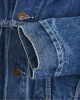 Vintage 1960s Levi's Big E Blue Denim Trucker Jacket - XS