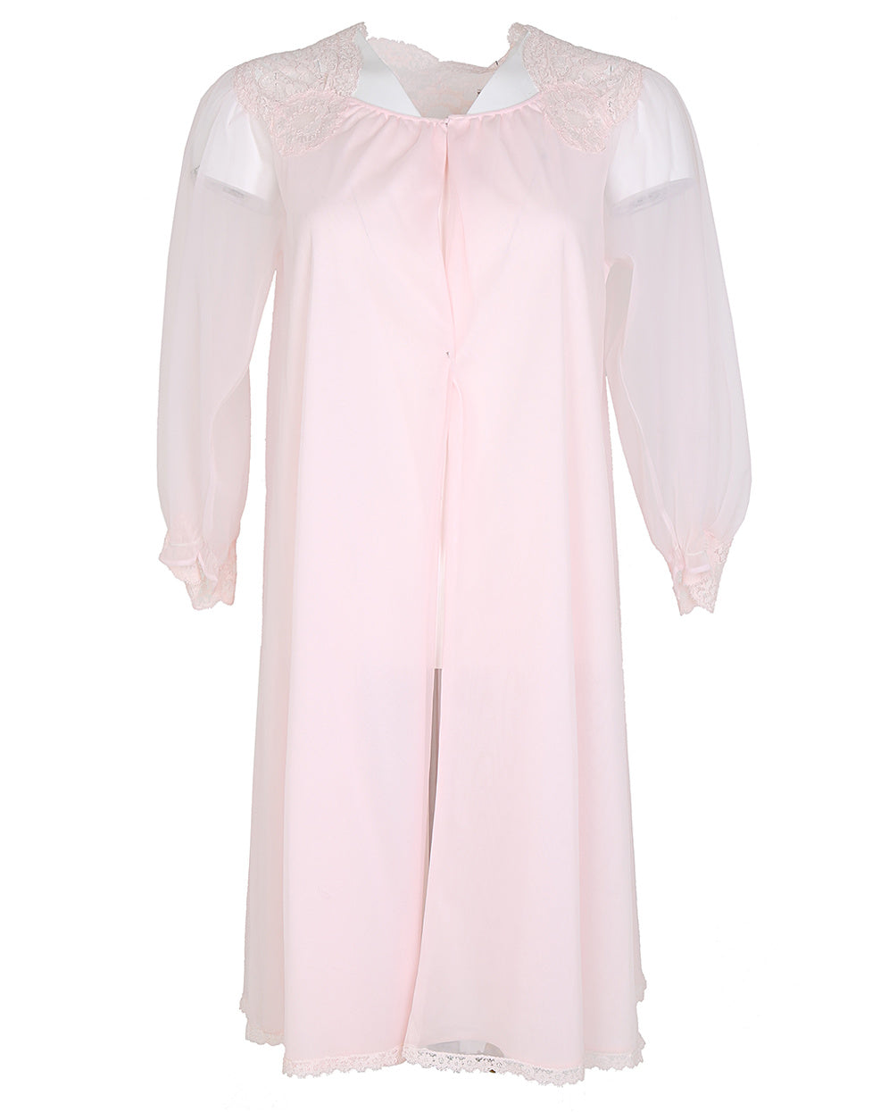 60s Baby Pink Peginoir Bed Jacket