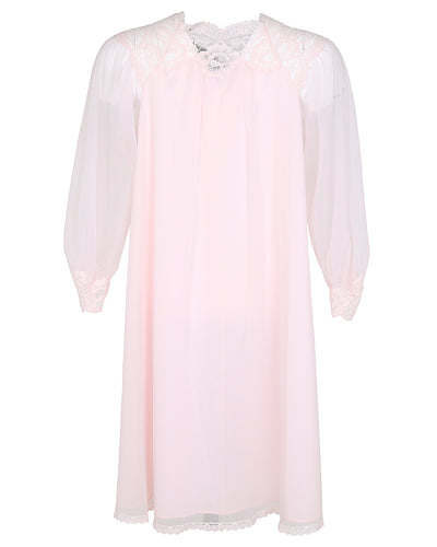 60s Baby Pink Peginoir Bed Jacket