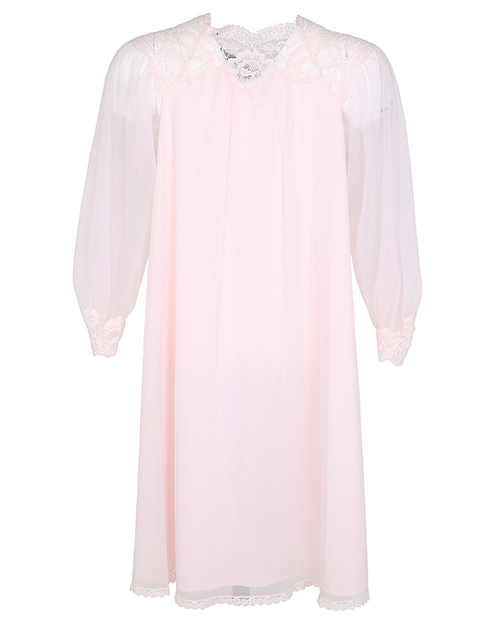 60s Baby Pink Peginoir Bed Jacket