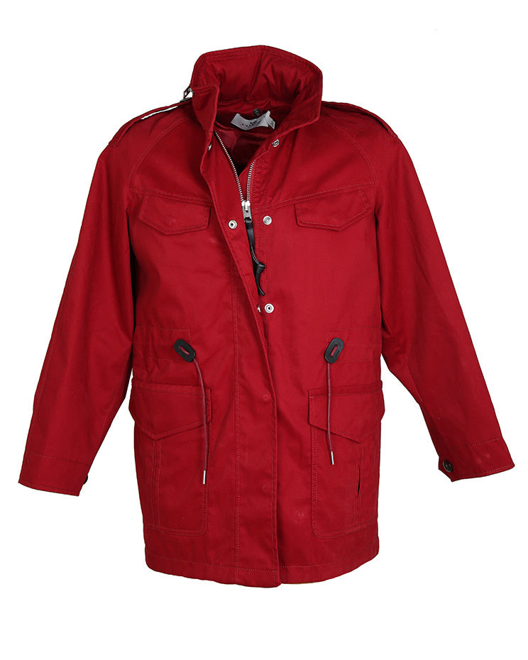 Coach Red Raincoat - M
