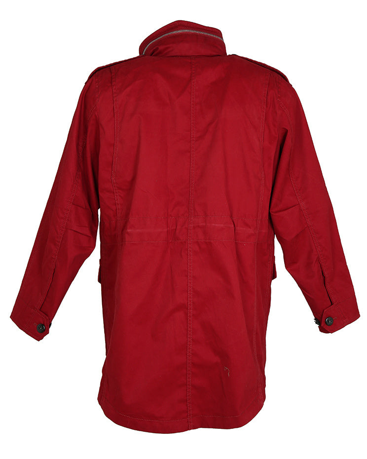 Coach Red Raincoat - M