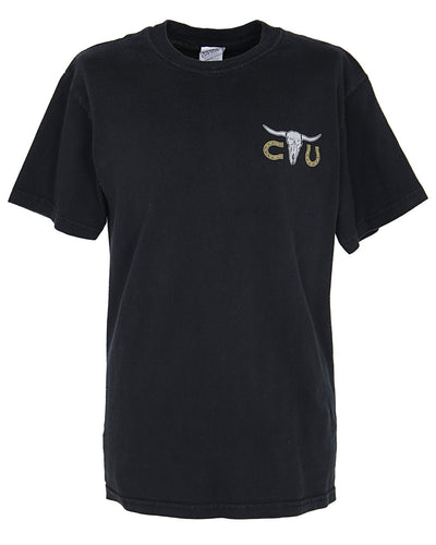 Black Cowboy Rodeo T-Shirt - S