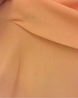 60s Peach Midi Party Dress - S