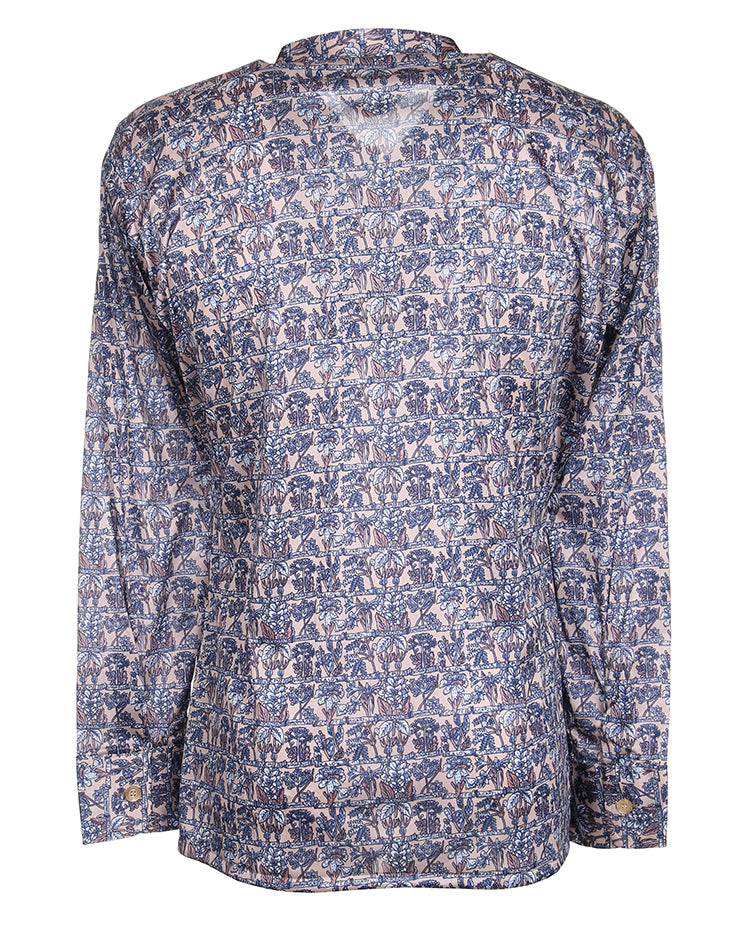 Rare 70s Unworn Deadstock Oleg Cassini Burma Disco Shirt - Style 13