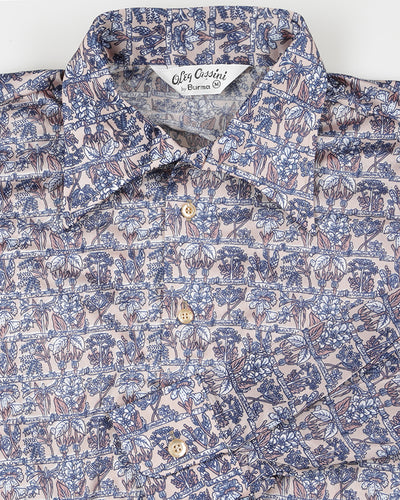 Rare 70s Unworn Deadstock Oleg Cassini Burma Disco Shirt - Style 13