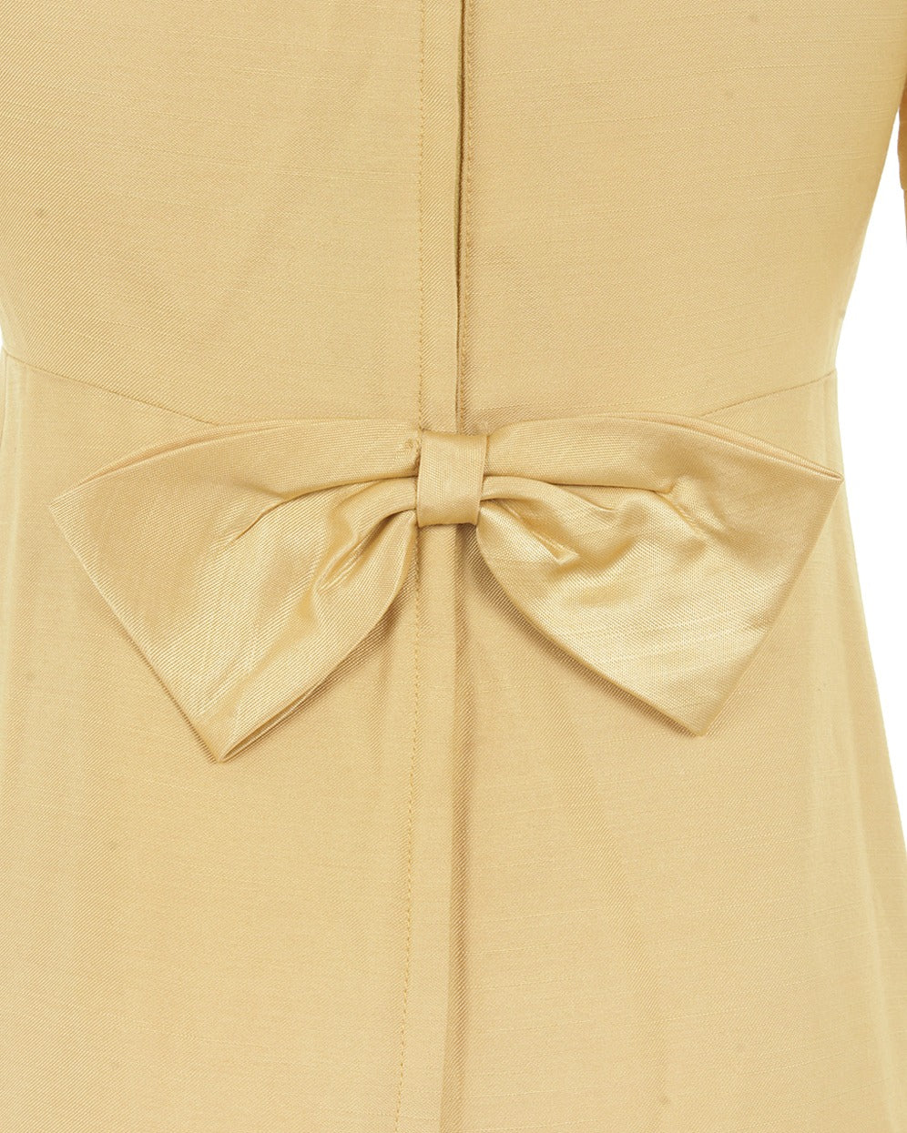 50s Emma Domb Gold Maxi Dress - S