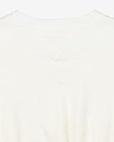 1940's superknit deadstock white sweatshirt - S