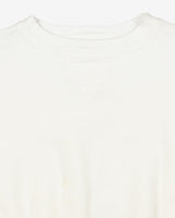 1940's superknit deadstock white sweatshirt - S