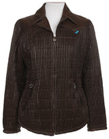 Christian Lacroix Pleated Brown Jacket - M