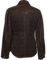 Christian Lacroix Pleated Brown Jacket - M