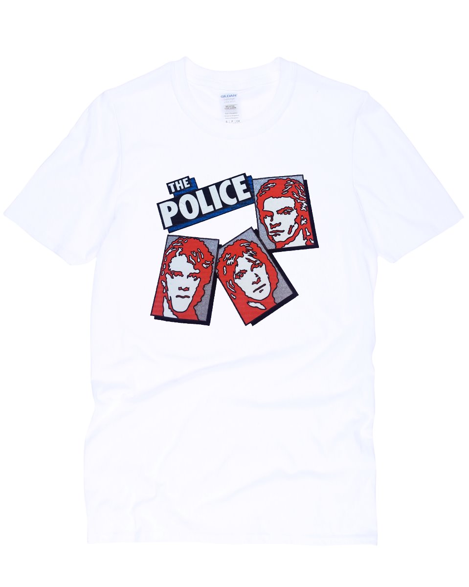 Vintage 80s The Police Transfer T-Shirt