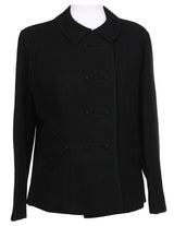 60s Black Diamond Plain Jacket - L